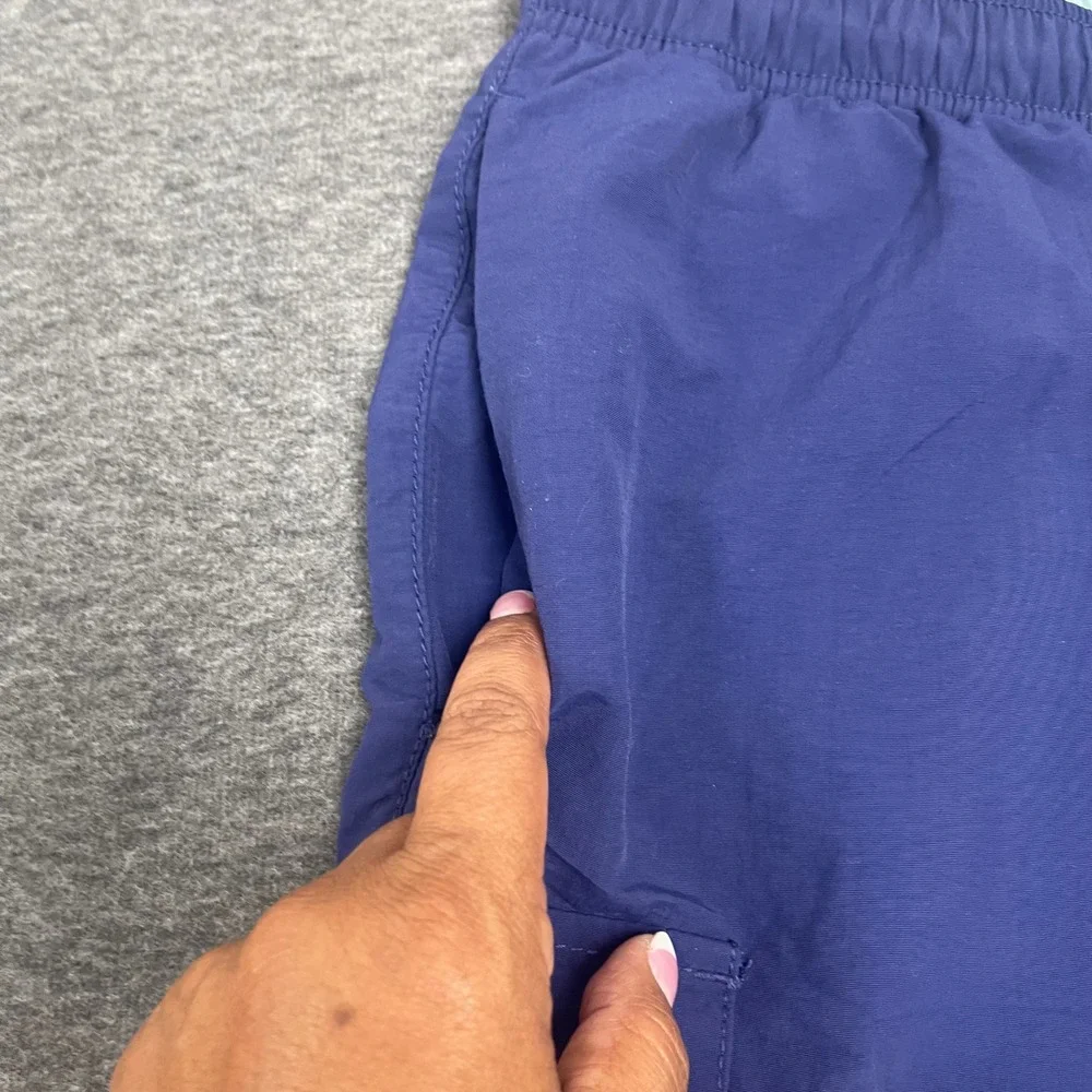 Tommy Bahama Swim Trunks Mens Medium Blue Orange Marlin Logo Cargo Pocket‎